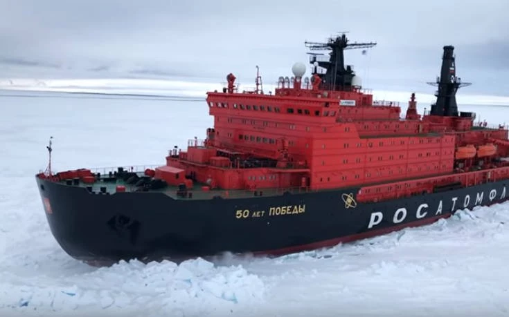 Οι γίγαντες που σπάνε τους πάγους στους ωκεανούς (βίντεο)